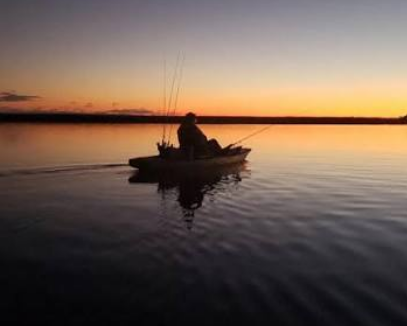 Creek fishing and crabbing